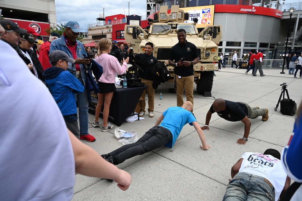 D.C. National Guard Supports Pregame Ceremony During National Guard Day 2025 at Nationals Park