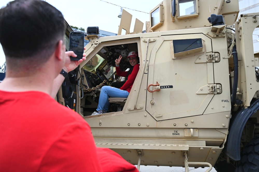 D.C. National Guard Supports Pregame Ceremony During National Guard Day 2025 at Nationals Park