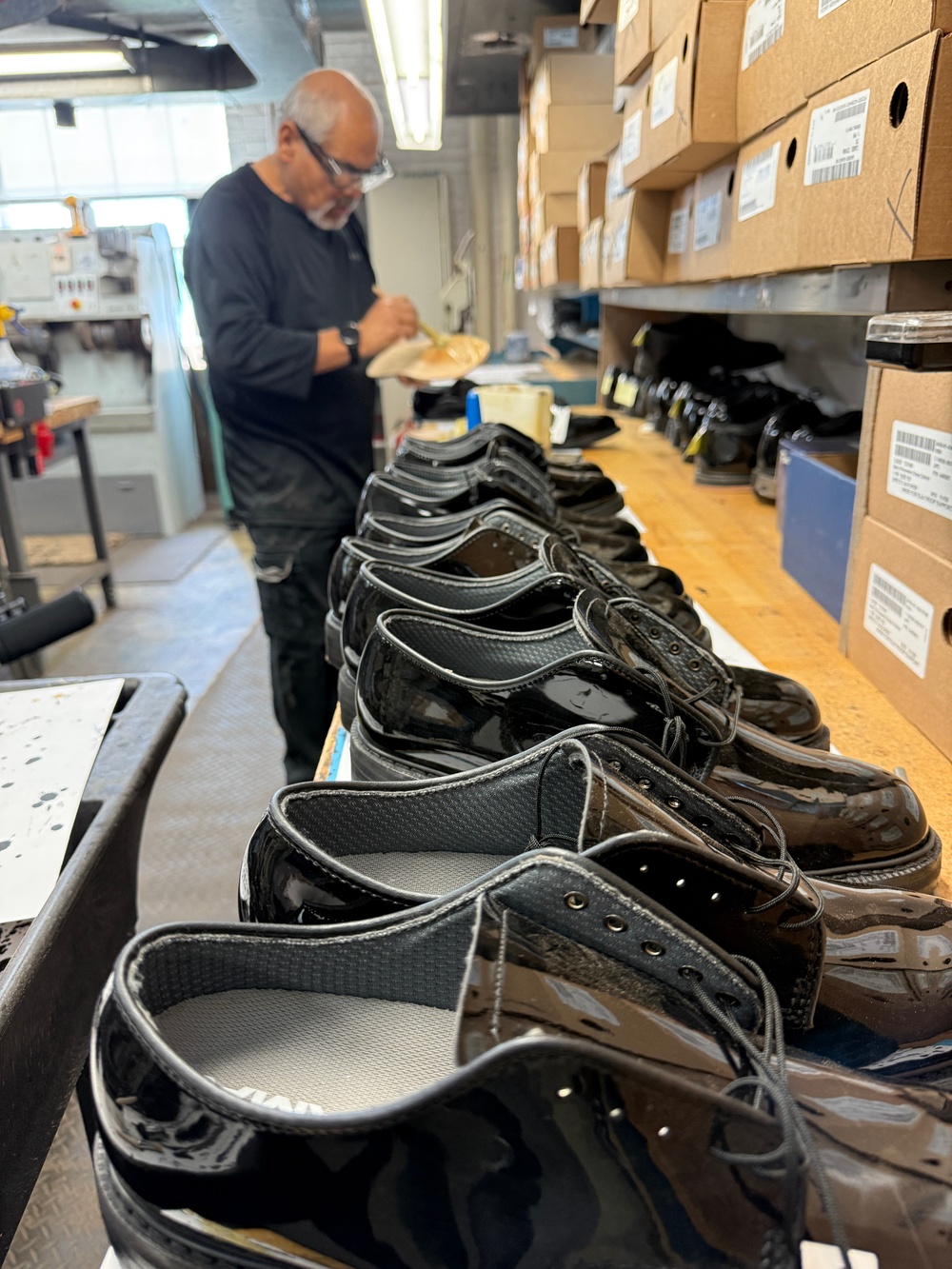 Cobbling Shoes for the Army's Old Guard
