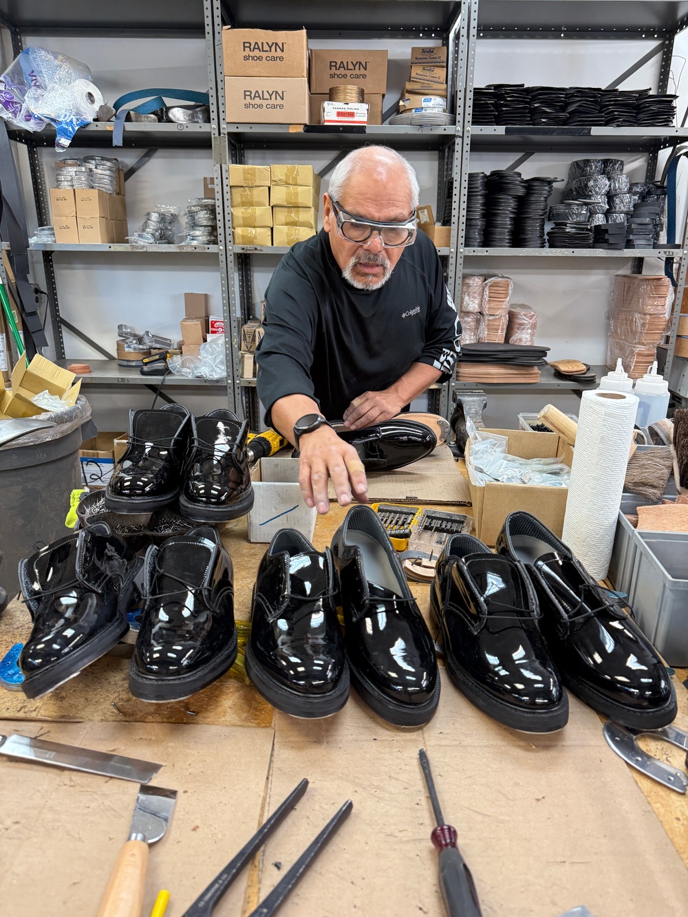 A Cobbler and Shoes for the Army's Old Guard