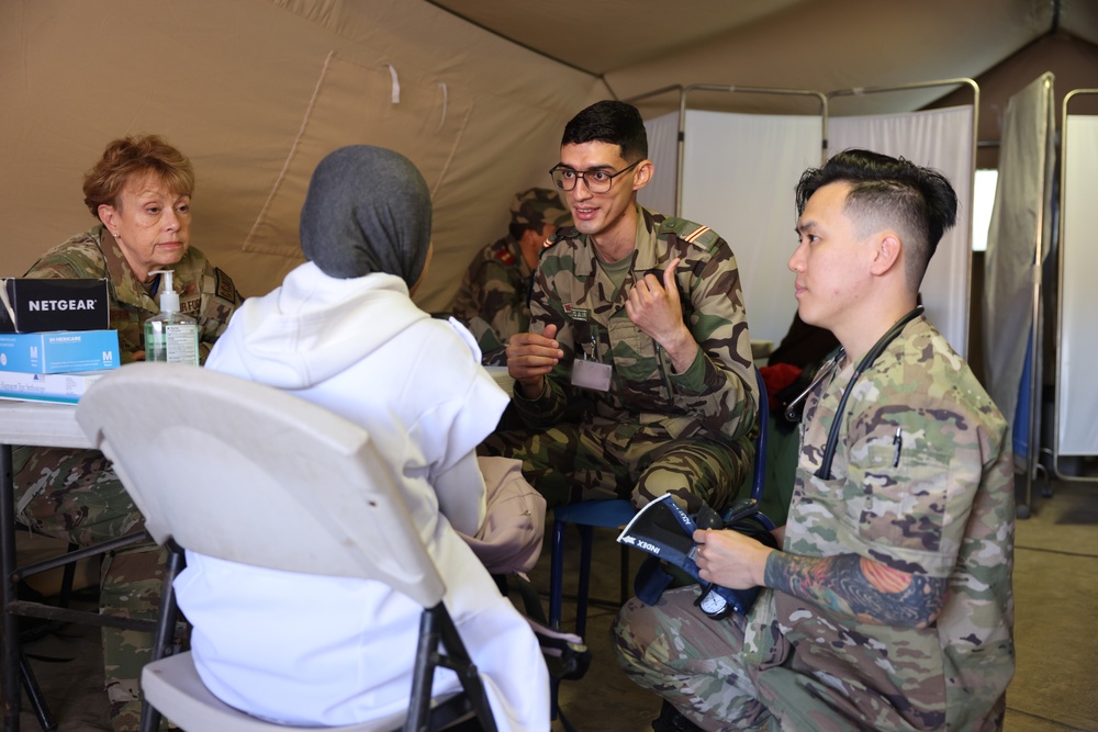 Utah National Guard conducts medical readiness exercise in Anzi, Morocco at African Lion 2025