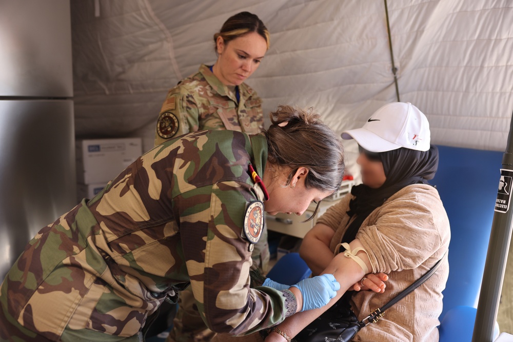 Utah National Guard conducts medical readiness exercise in Anzi, Morocco at African Lion 2025