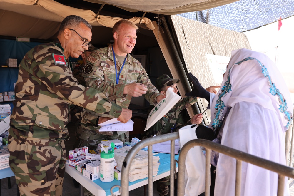 Utah National Guard conducts medical readiness exercise in Anzi, Morocco at African Lion 2025