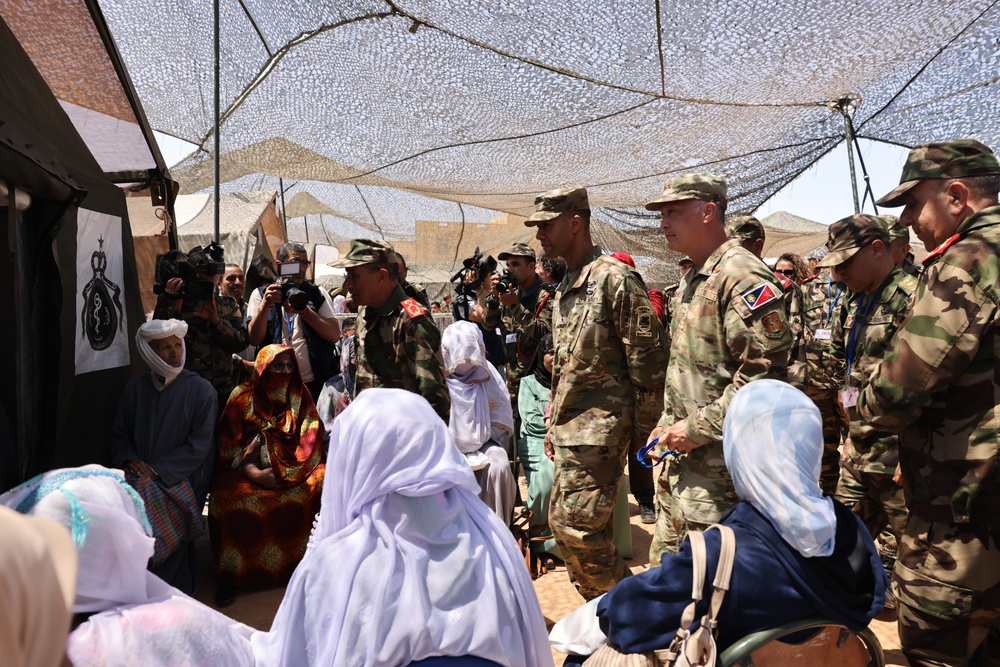 Utah National Guard conducts medical readiness exercise in Anzi, Morocco at African Lion 2025