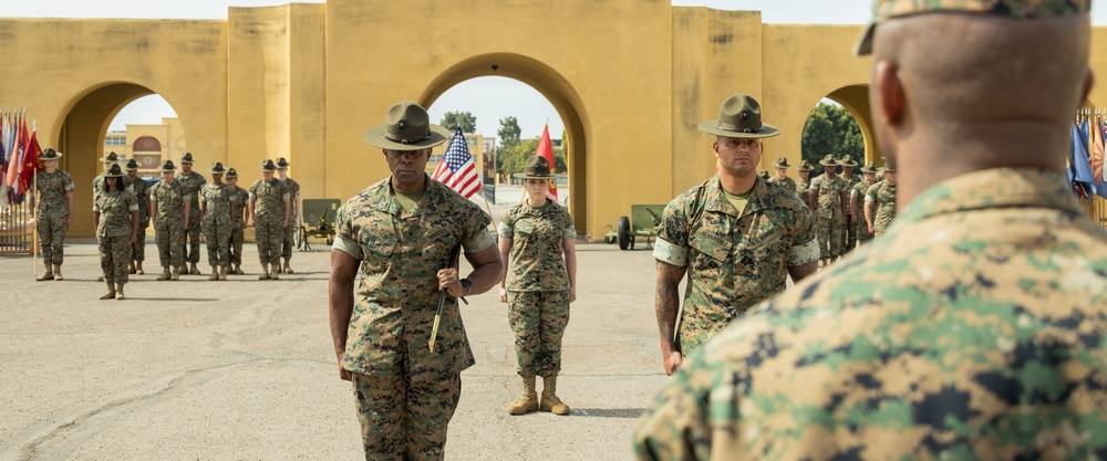 Support Battalion Relief and Appointment Ceremony