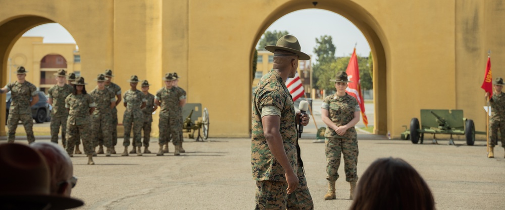 Support Battalion Relief and Appointment Ceremony