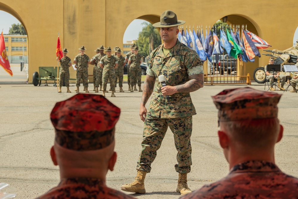 Support Battalion Relief and Appointment Ceremony