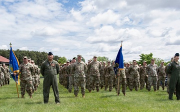 Iowa National Guard holds command retreat ceremony
