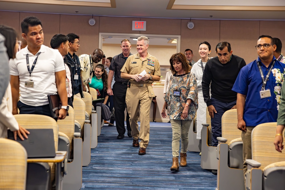 Admiral Sam Paparo speaks at DKI APCSS