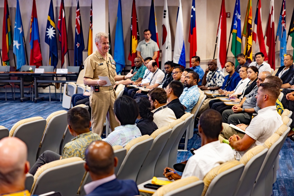Admiral Sam Paparo speaks at DKI APCSS