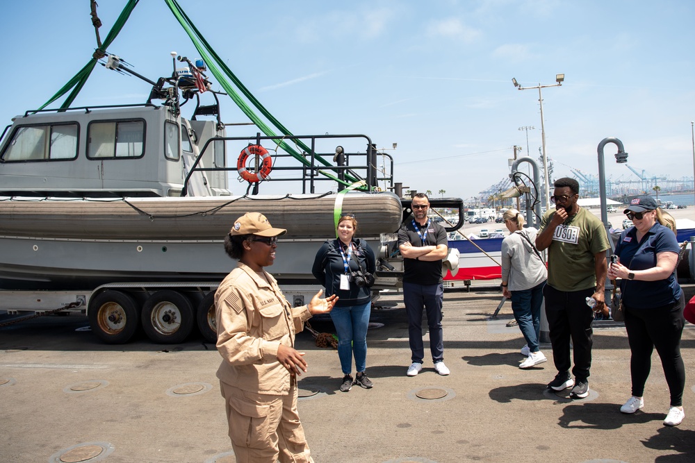 LA Fleet Week Distinguished Visitor Ship Tour