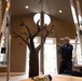 Freedom Oak unveiled in Meditation Pavilion, Dover AFB