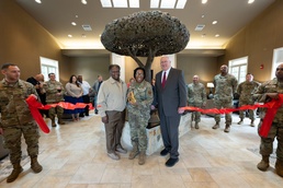 Freedom Oak Unveiled at Mediation Pavilion, Dover AFB