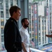 Coast Guard, Navy, and Marine Corps Members Tour MLB Headquarters During Fleet Week New York 2025