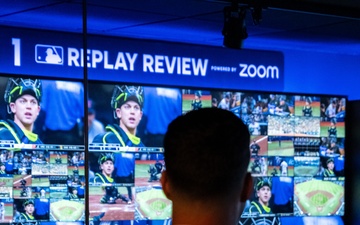 Coast Guard, Navy, and Marine Corps Members Tour MLB Headquarters During Fleet Week New York 2025