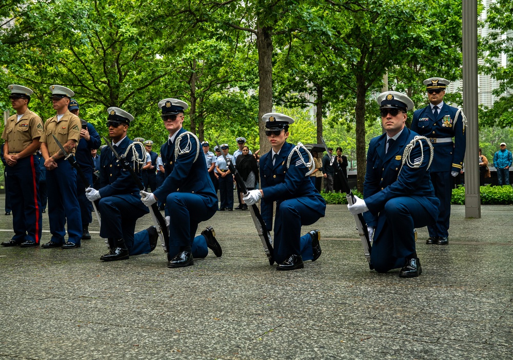 9/11 Reenlistment and Promotion Ceremony, Fleet Week 2025