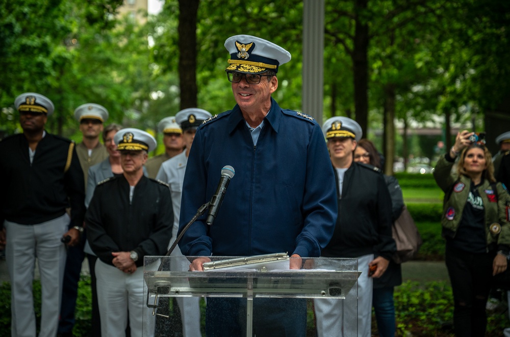 9/11 Reenlistment and Promotion Ceremony, Fleet Week 2025