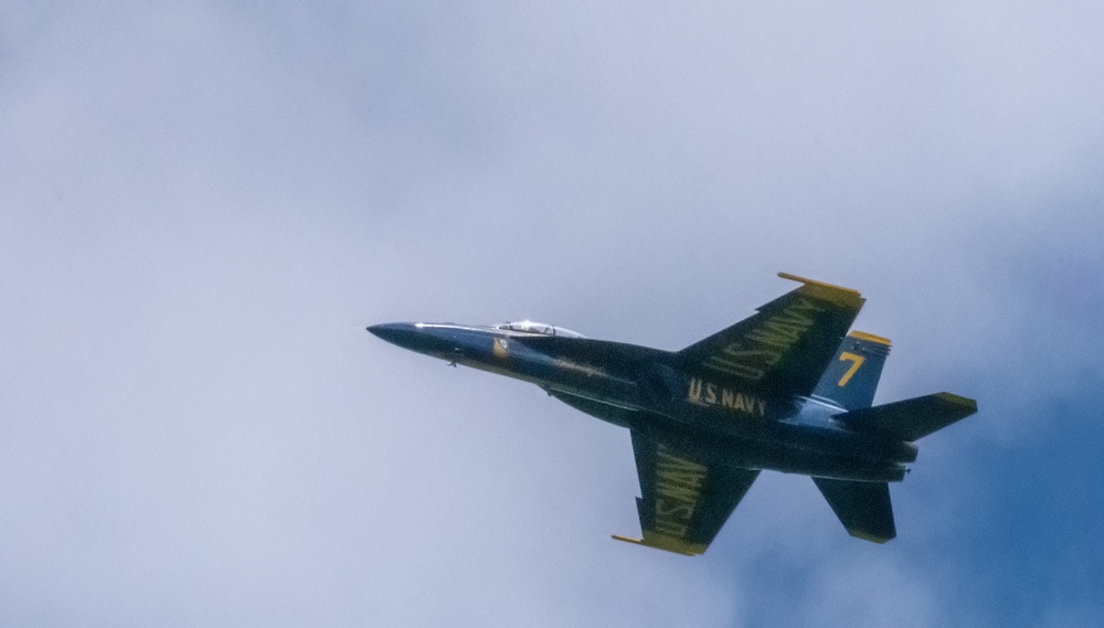 Blue Angels conduct flyover of Fort Indiantown Gap’s Bollen Range