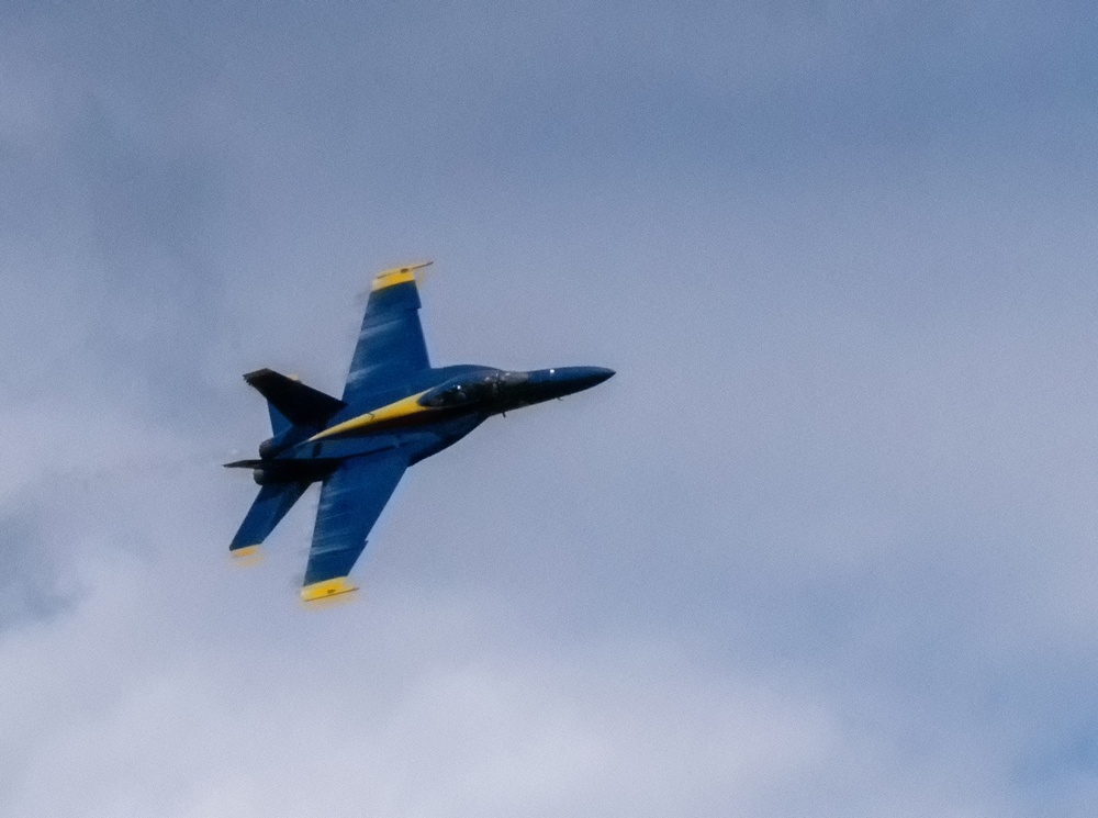 Blue Angels conduct flyover of Fort Indiantown Gap’s Bollen Range