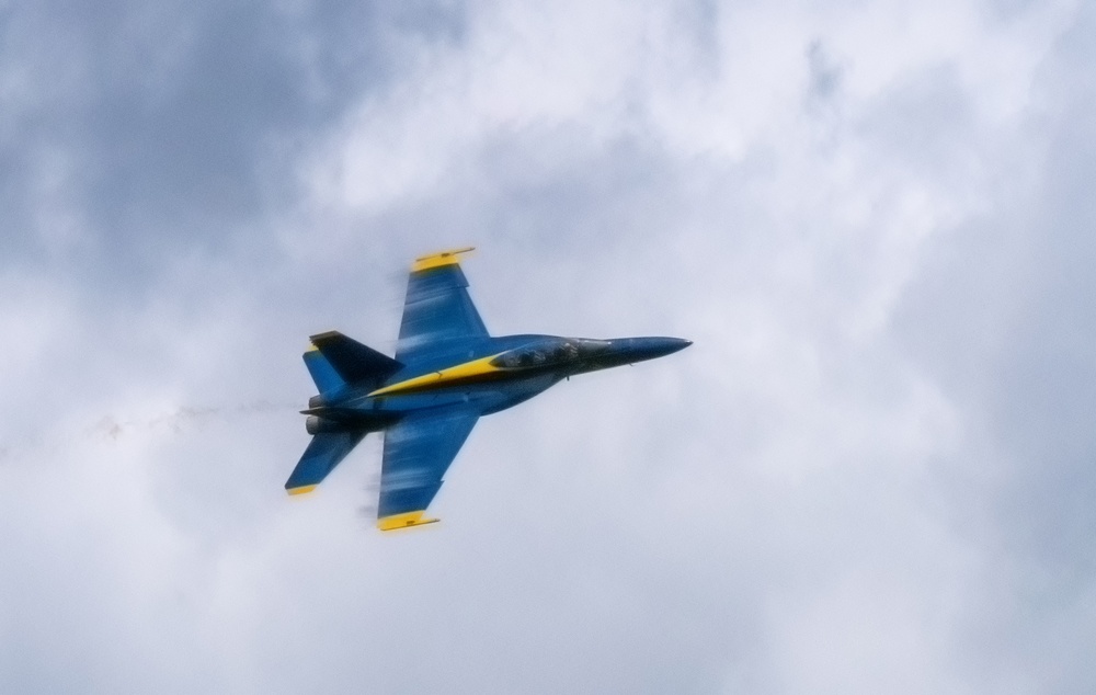 Blue Angels conduct flyover of Fort Indiantown Gap’s Bollen Range
