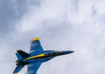 Blue Angels conduct flyover of Fort Indiantown Gap’s Bollen Range