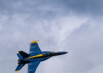 Blue Angels conduct flyover of Fort Indiantown Gap’s Bollen Range