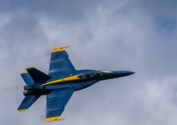 Blue Angels conduct flyover of Fort Indiantown Gap’s Bollen Range