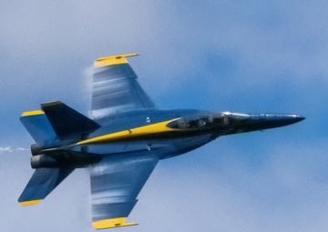 Blue Angels conduct flyover of Fort Indiantown Gap’s Bollen Range