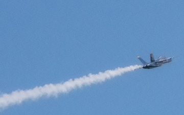 Blue Angels conduct flyover of Fort Indiantown Gap’s Bollen Range