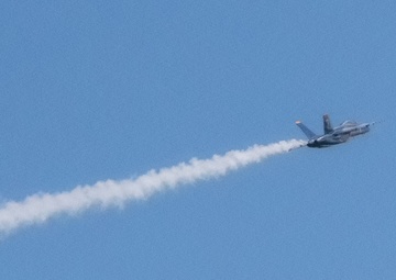 Blue Angels conduct flyover of Fort Indiantown Gap’s Bollen Range