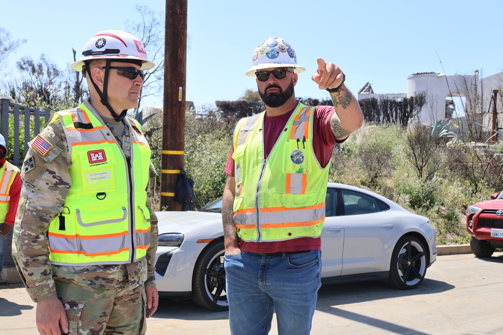 Debris removal continues in the Palisades