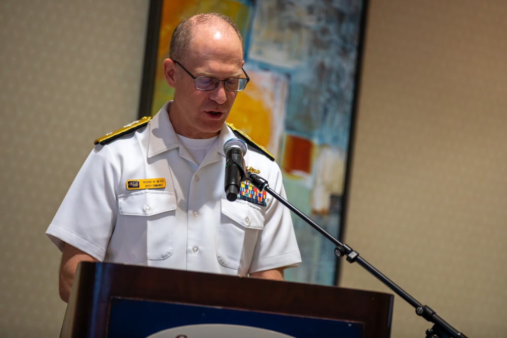 Rear Adm. Meyer Speaks at San Pedro’s Chamber of Commerce Breakfast