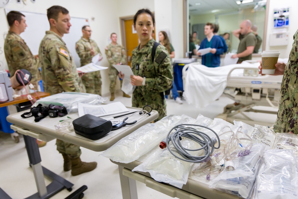 CCND Enlisted Complete Weeklong Critical Care Training