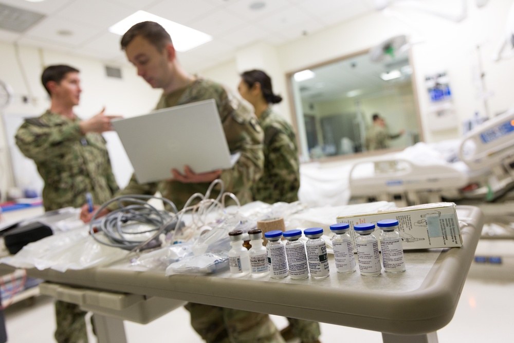 CCND Enlisted Complete Weeklong Critical Care Training