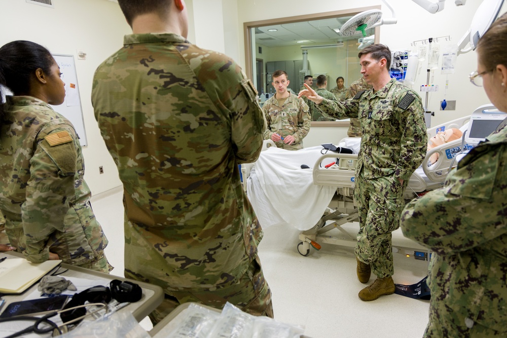 CCND Enlisted Complete Weeklong Critical Care Training