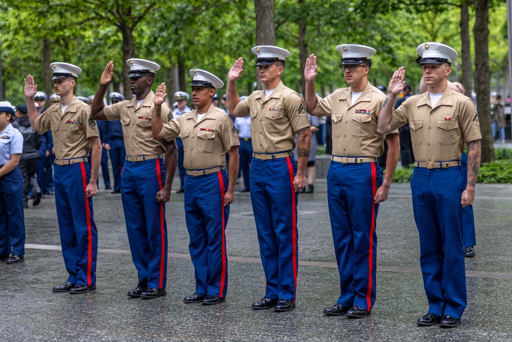 Fleet Week New York 2025: Re-enlistment at the 9/11 Memorial