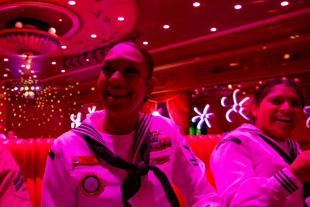 Sailors and Marines visit Disneyland for LA Fleet Week