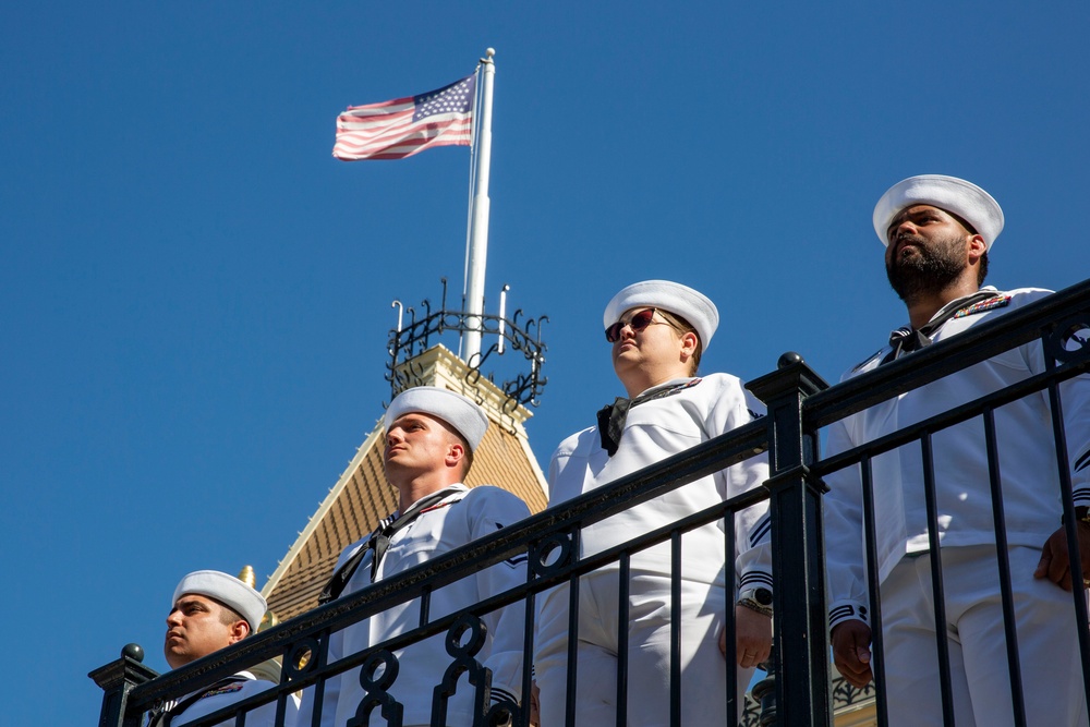 Sailors and Marines visit Disneyland for LA Fleet Week