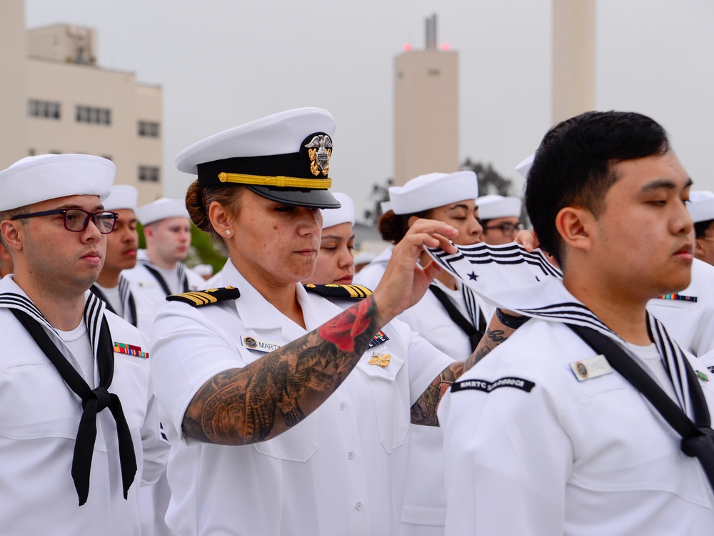 NMCSD's Directorate for Administration Holds Uniform Inspection