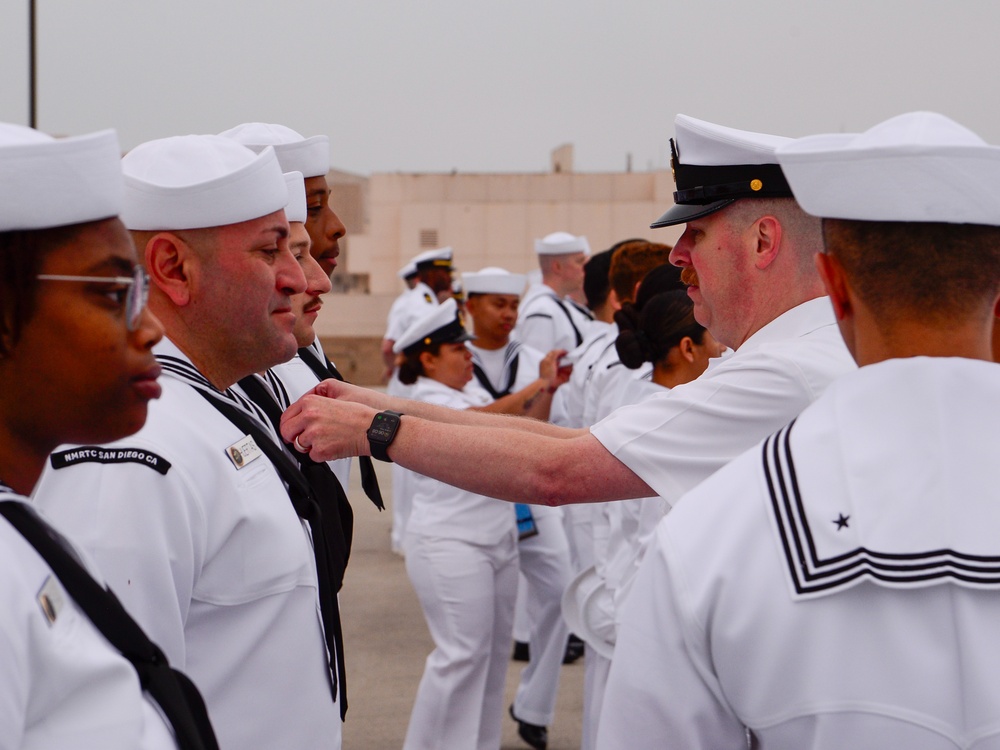 NMCSD's Directorate for Administration Holds Uniform Inspection