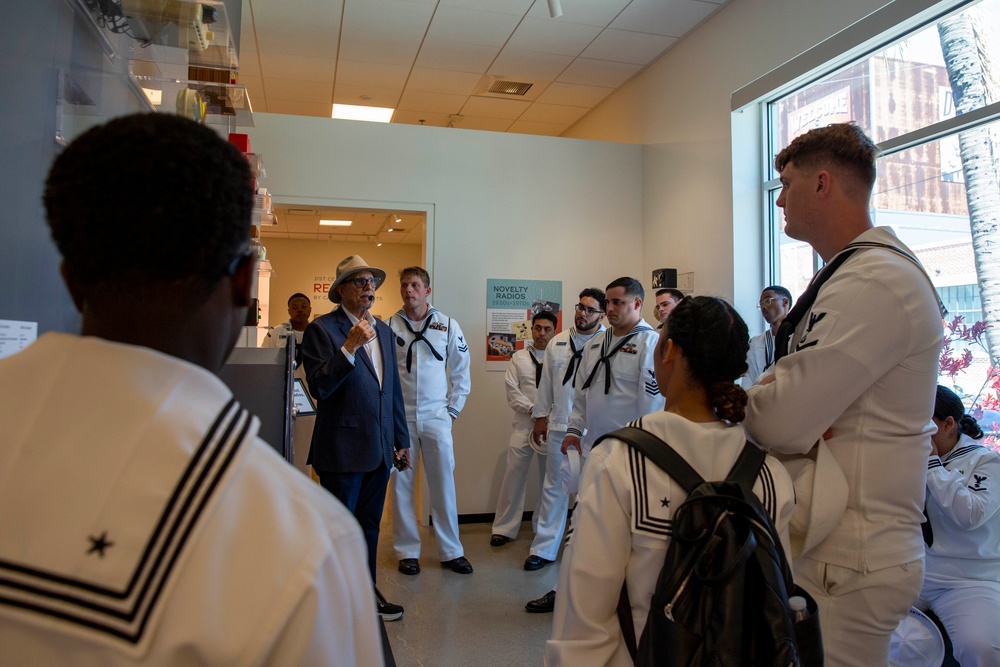 Sailors and Marines visit the City of Orange for LA Fleet Week