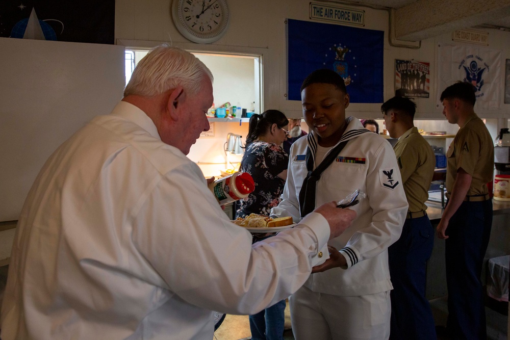 Sailors and Marines visit the City of Orange for LA Fleet Week