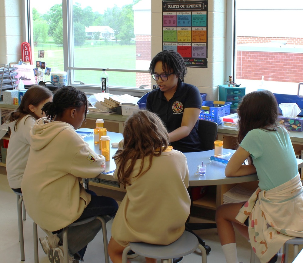 Navy Corpsmen Inspire Future Medics at Elementary School Career Day