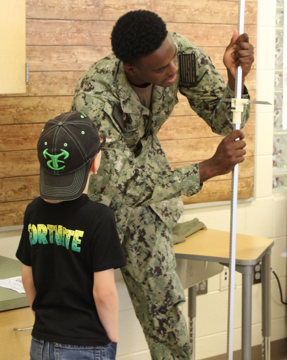 Navy Corpsmen Inspire Future Medics at Elementary School Career Day
