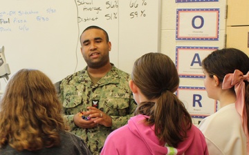 Navy Corpsmen Inspire Future Medics at Elementary School Career Day
