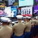 U.S. Marines gather in Times Square during Fleet Week New York 2025
