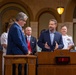 Los Angeles City Council presentation featuring Navy Band Southwest Brass Quintet