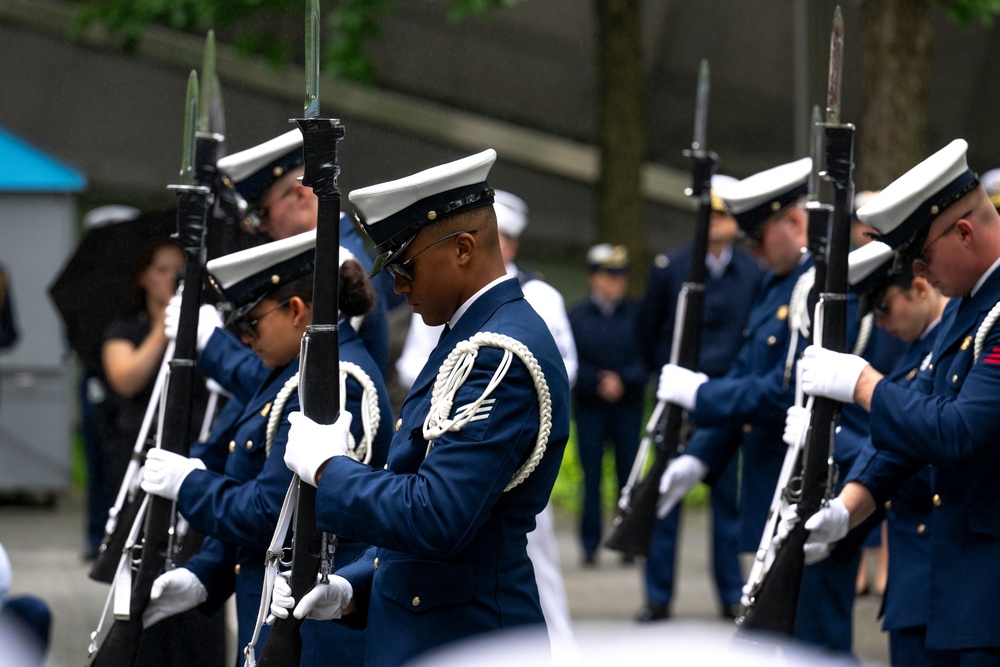 FWNY25: U.S. service members reenlist at the 9/11 Memorial