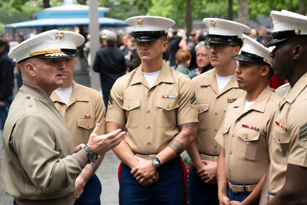 FWNY25: U.S. service members reenlist at the 9/11 Memorial