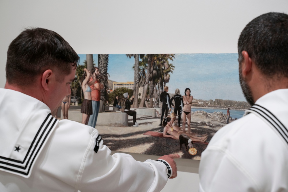Sailors and Marines visit the City of Orange for LA Fleet Week
